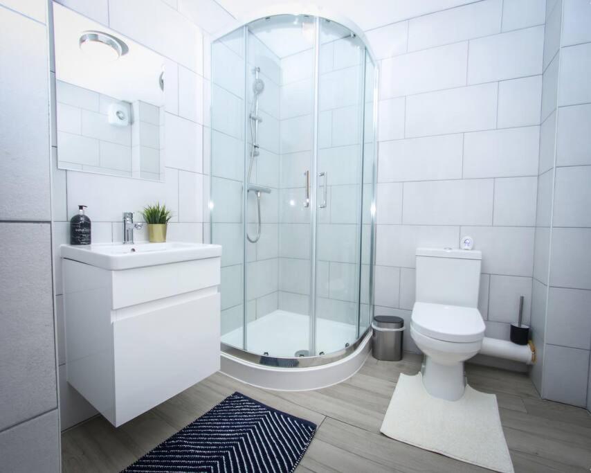 No12-Luxe Living Guest Apartment- 1 Bed-Garden-Private Parking-Wifi-Beach-City Swansea Extérieur photo
