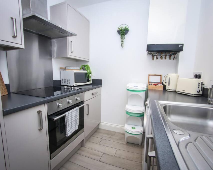 No12-Luxe Living Guest Apartment- 1 Bed-Garden-Private Parking-Wifi-Beach-City Swansea Extérieur photo